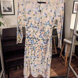 NWT - BCBGMaxAzria Adele Wrap Dress - Size S.
